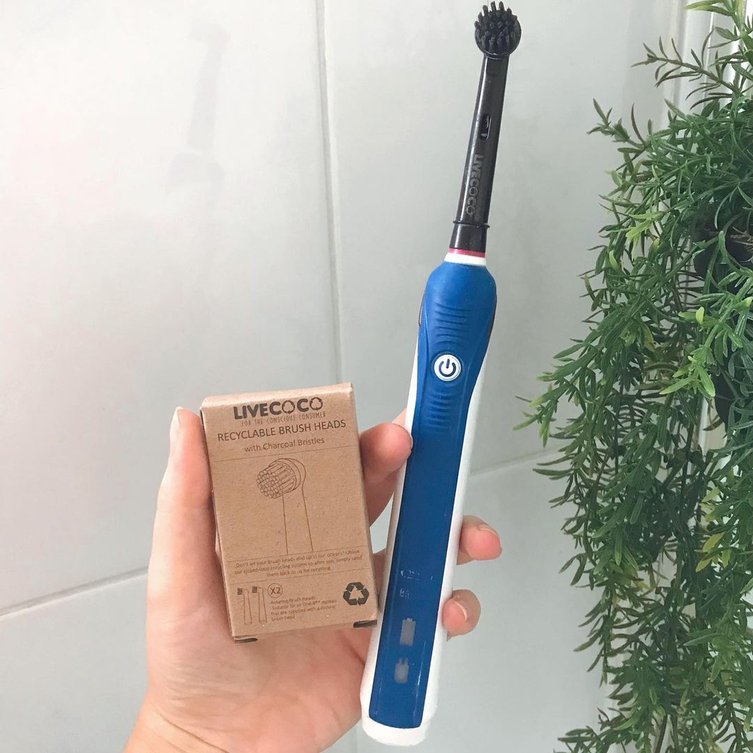 LiveCoco™ Sustainable Brush Heads — Eco‑Friendly, Recyclable & Oral‑B Compatible