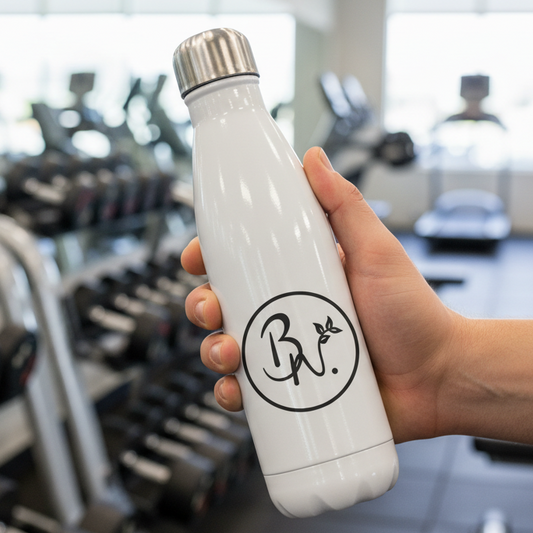 White Water Bottle Front