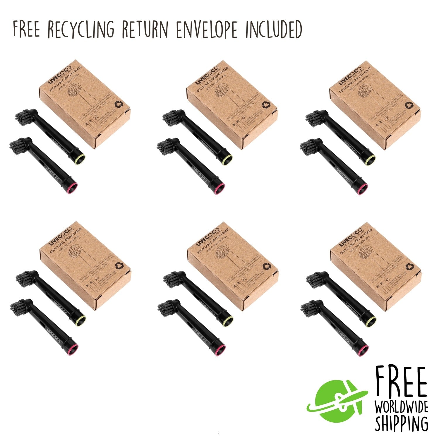 LiveCoco™ Sustainable Brush Heads — Eco‑Friendly, Recyclable & Oral‑B Compatible-2