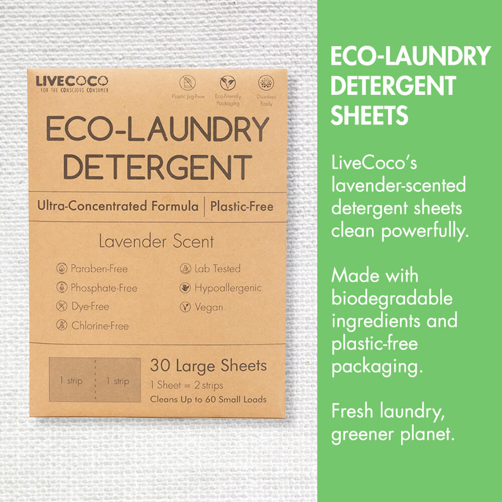 Eco-Laundry Detergent Sheets (60, 180 & 360 Loads)