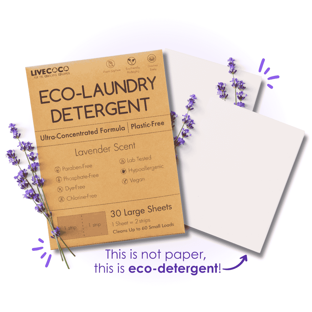 Eco-Laundry Detergent Sheets (60, 180 & 360 Loads)