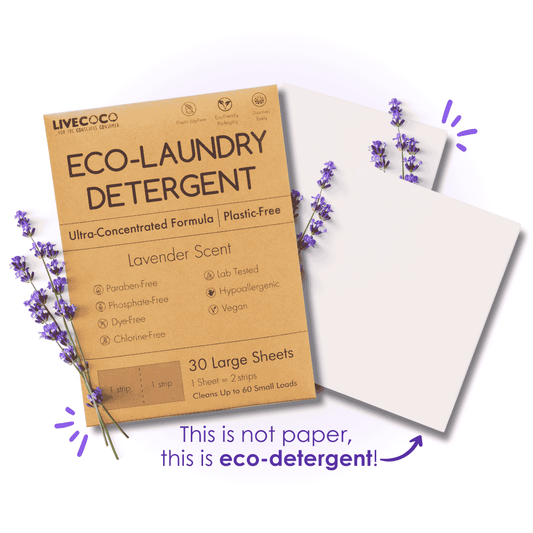 Eco-Laundry Detergent Sheets (60, 180 & 360 Loads)