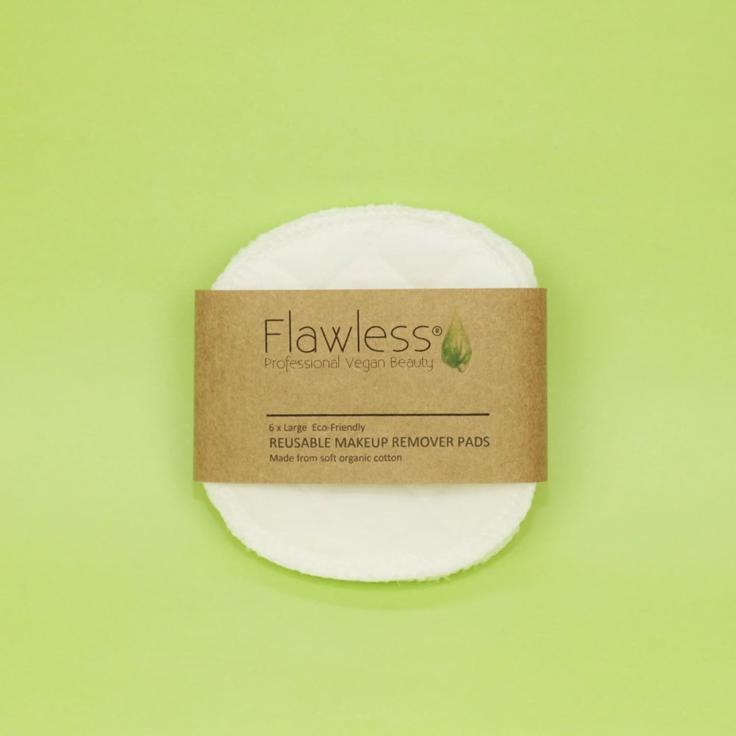 Reusable Organic Cotton Face Pads – 6 Pack
