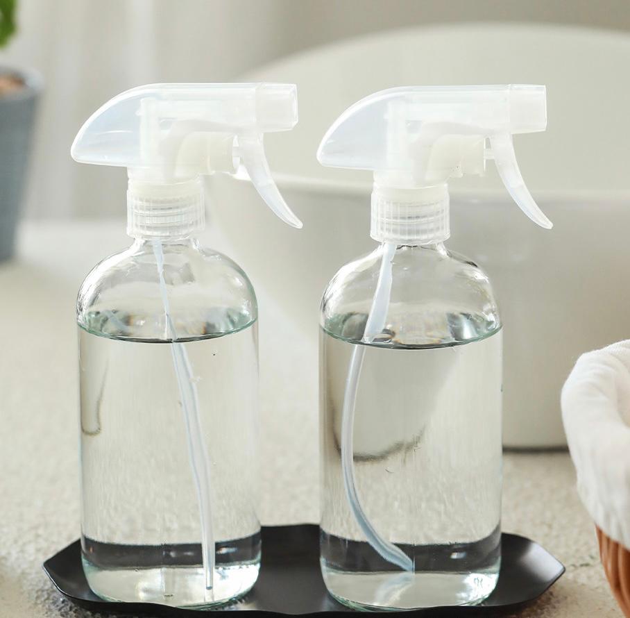 Reusable Clear Glass Spray Bottle | 500ml | Refillable • Durable • Plastic‑Free