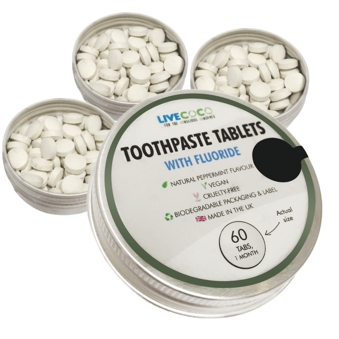 Zero Waste Toothpaste Tablets — Fresh Peppermint