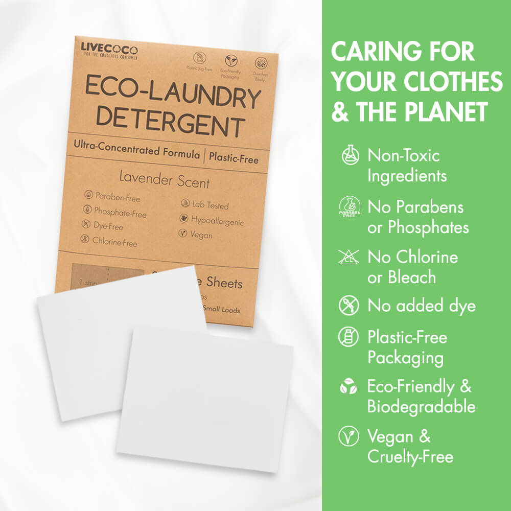 Eco-Laundry Detergent Sheets (60, 180 & 360 Loads)