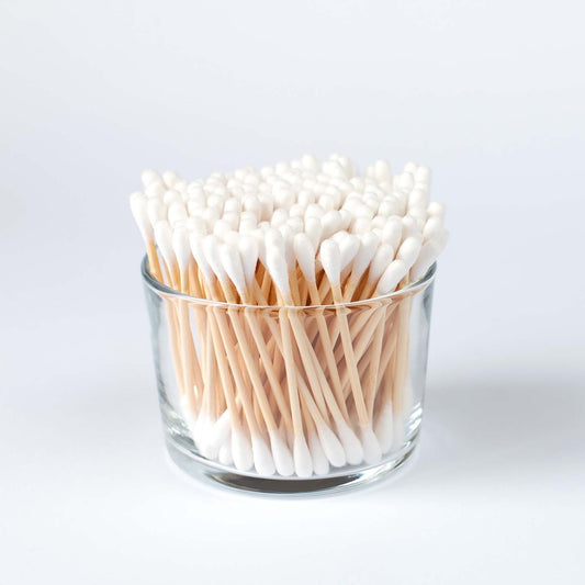 Bamboo Cotton Buds | 200 Pack | Organic • Plastic‑Free • Zero‑Waste-1