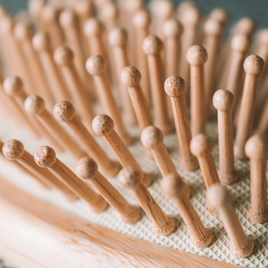 Bamboo Hairbrush | Sustainable • Gentle • Made for Every Hair Type