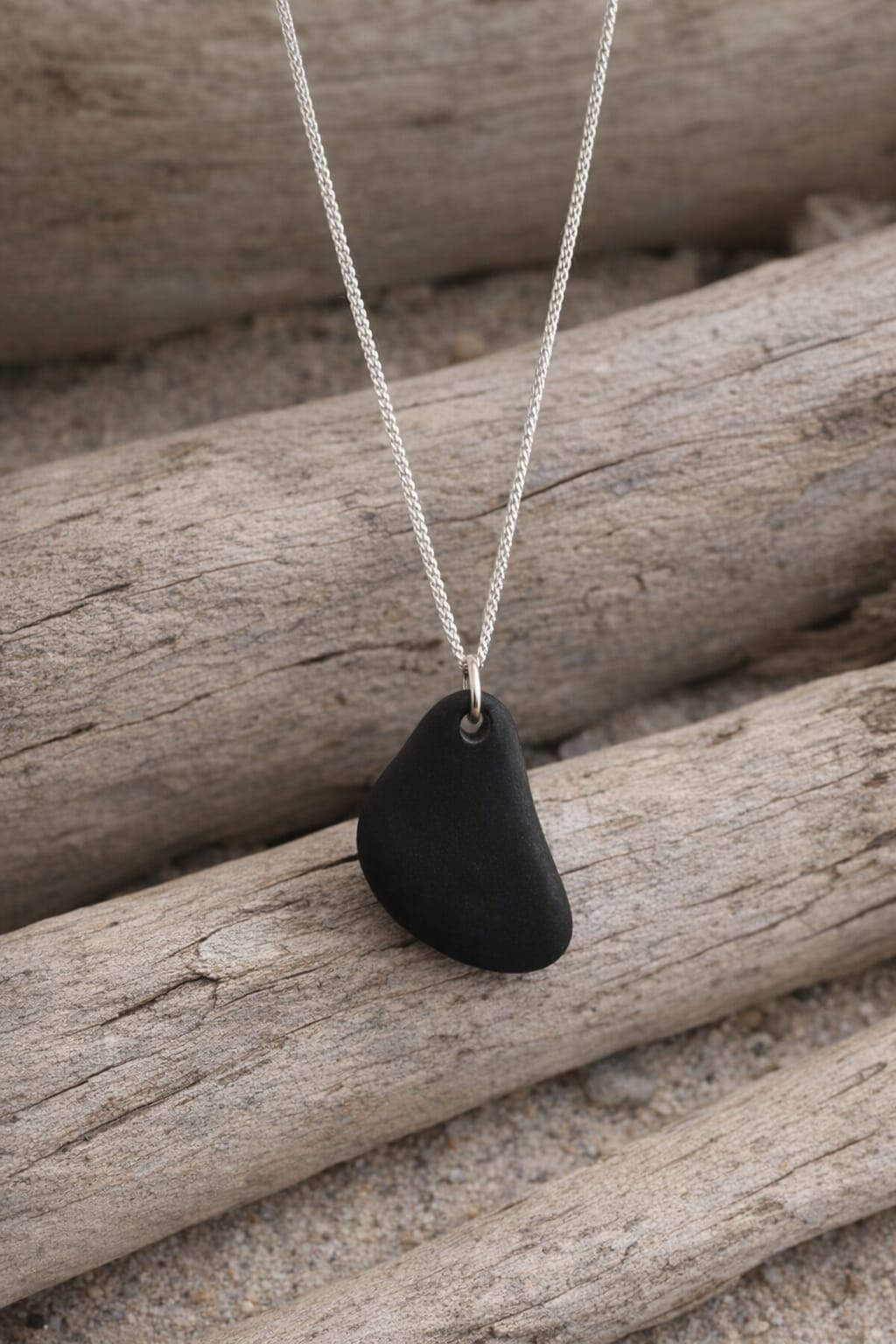 Black Jasper Pendant Necklace