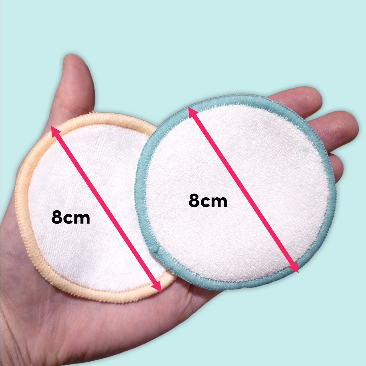 16 Reusable Makeup Remover Pads-2