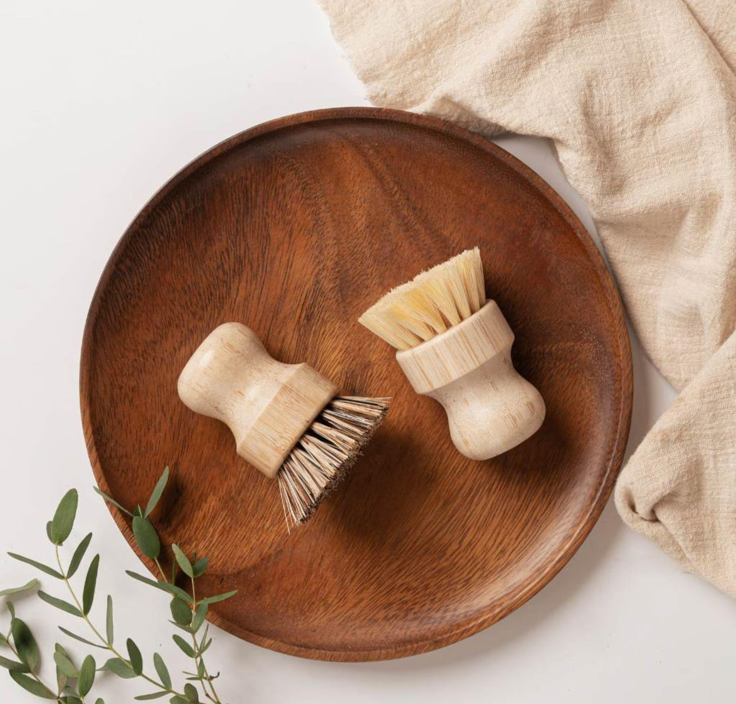 Set of 2 Eco-Friendly Kitchen Brushes (Free Delivery)