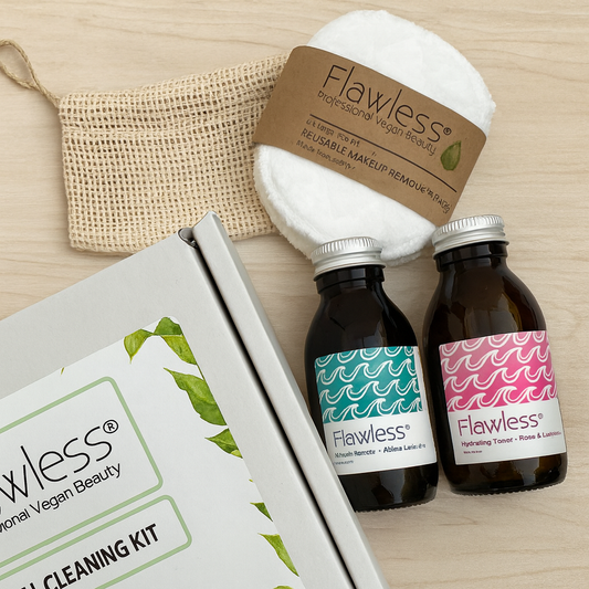 Flawless Facial Cleansing Kit – Natural, Vegan & Zero‑Waste Skincare Set