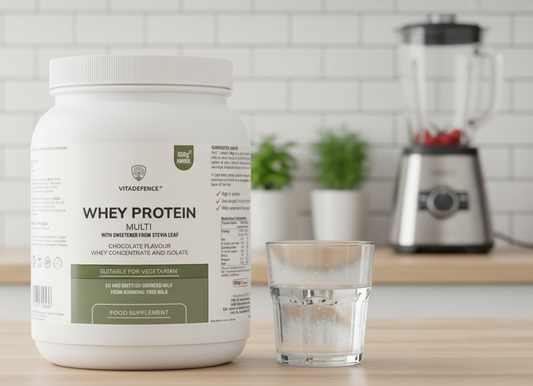 Whey Protein Multi | Chocolate Flavour Protein Powder with Stevia – 600 g-0