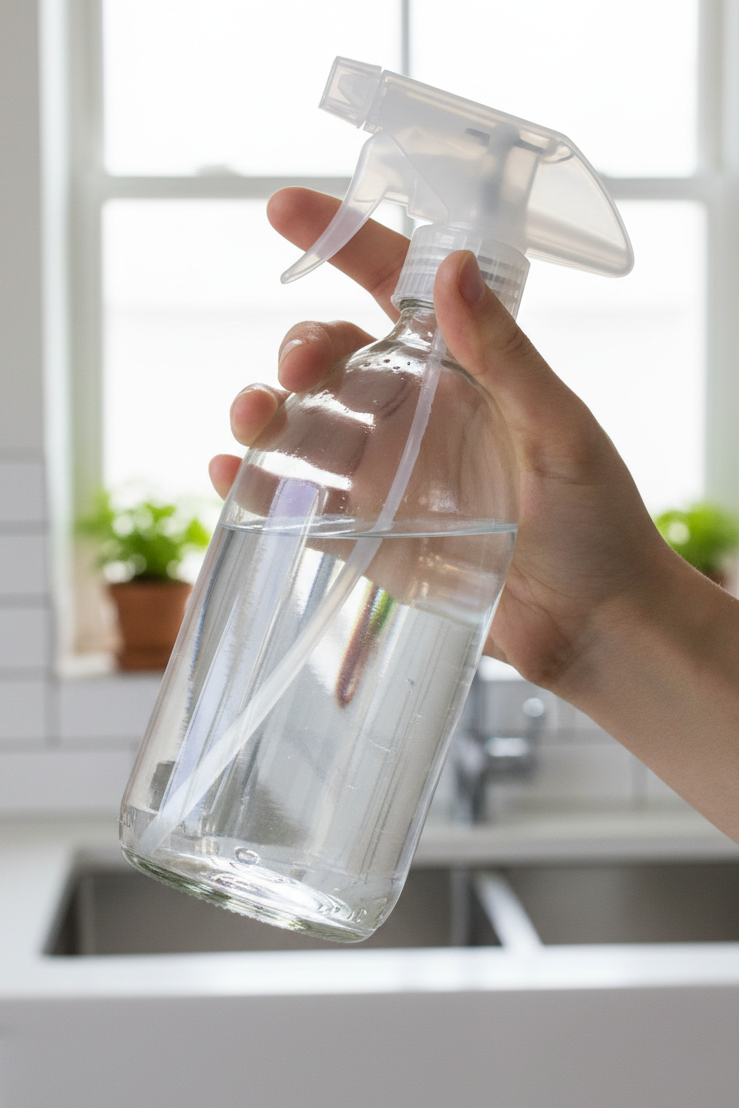 Reusable Clear Glass Spray Bottle | 500ml | Refillable • Durable • Plastic‑Free