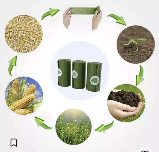 🐾 Biodegradable Dog Poo Bags