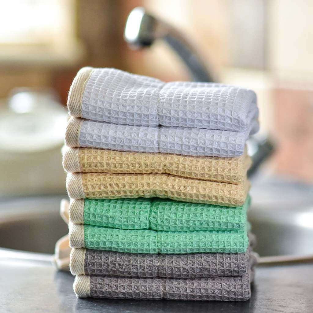 Organic Cotton & Sisal Multi‑Use Cleaning Cloth