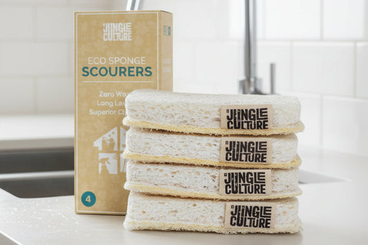 Eco Dish Sponges | Pack of 4-0