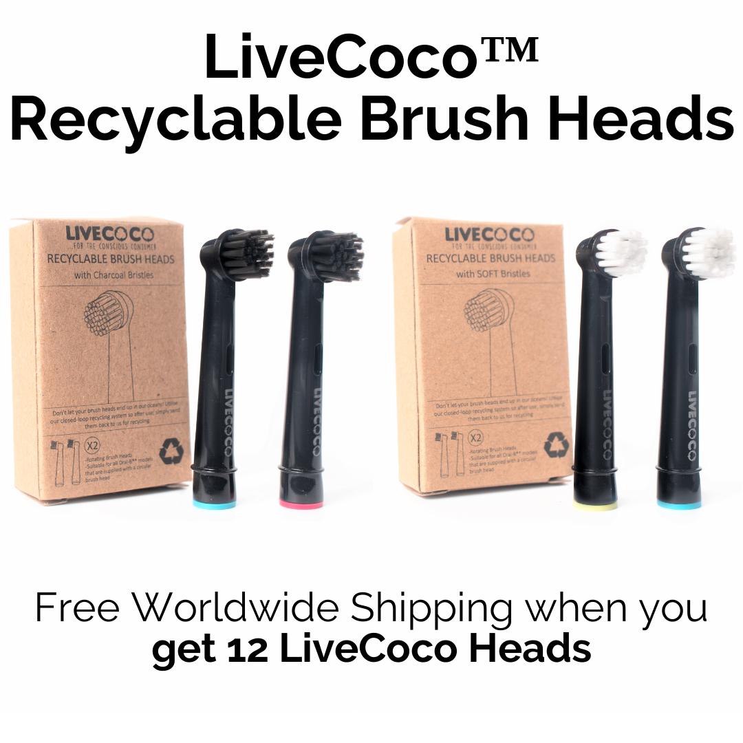 LiveCoco™ Sustainable Brush Heads — Eco‑Friendly, Recyclable & Oral‑B Compatible-0