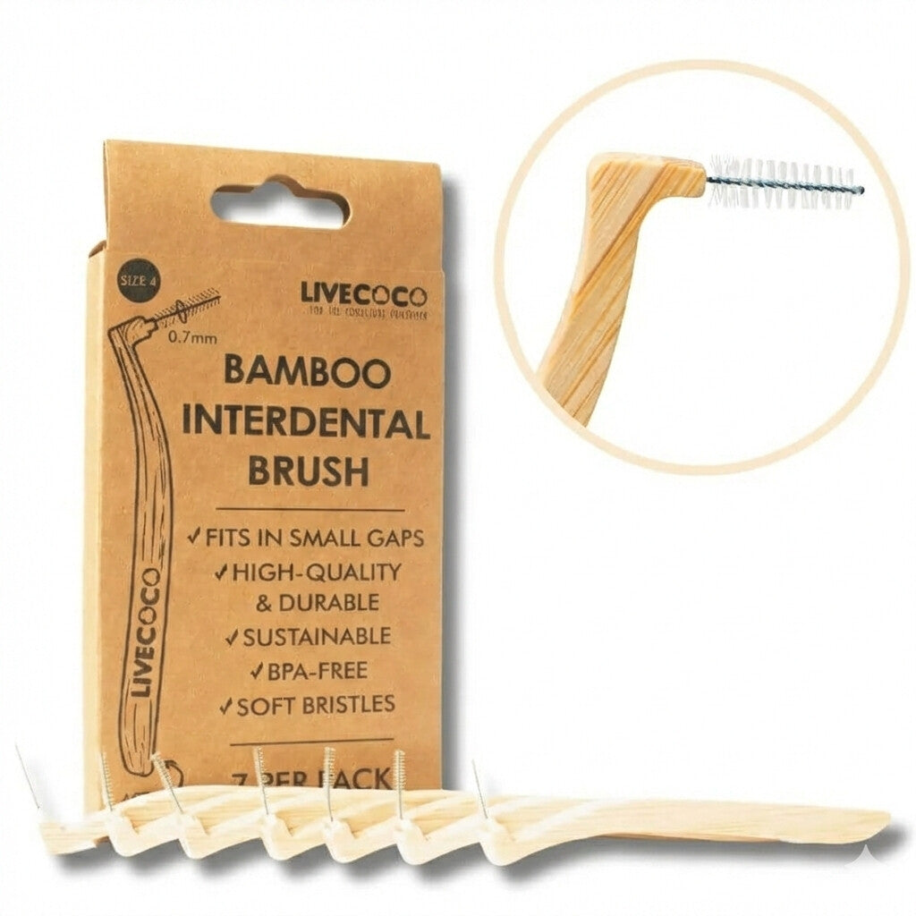 Bamboo Interdental Brushes (Reusable-7 pack)-3
