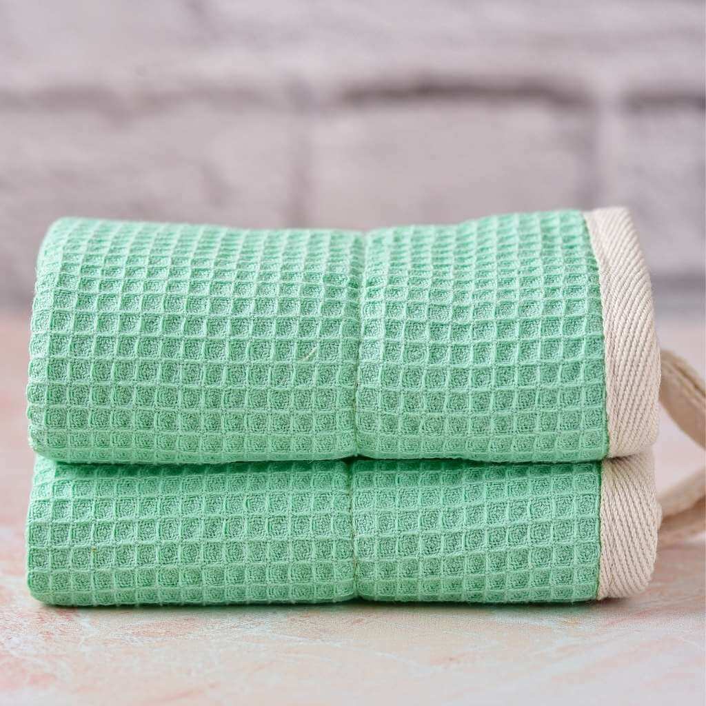 Organic Cotton & Sisal Multi‑Use Cleaning Cloth